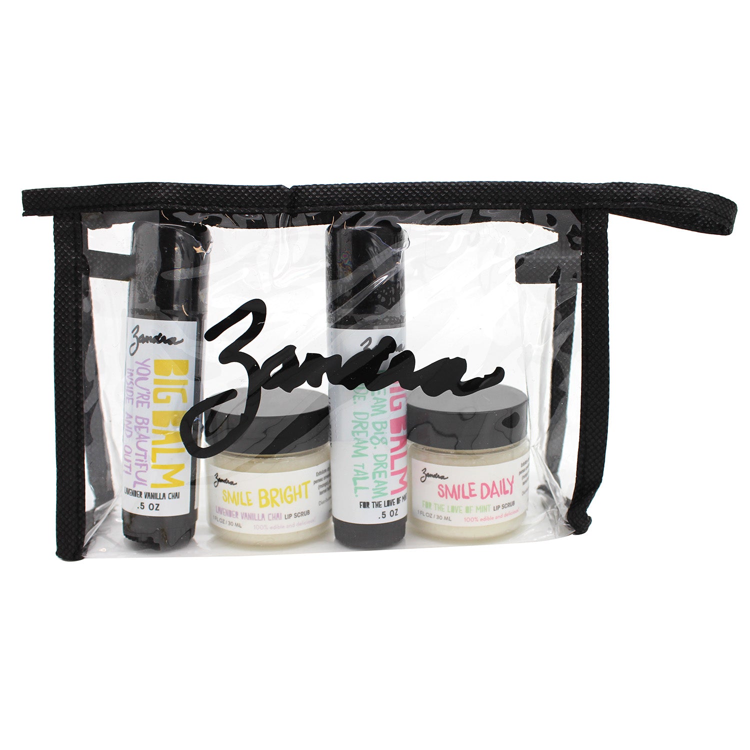 4 Sets of Zandra Lip store balms